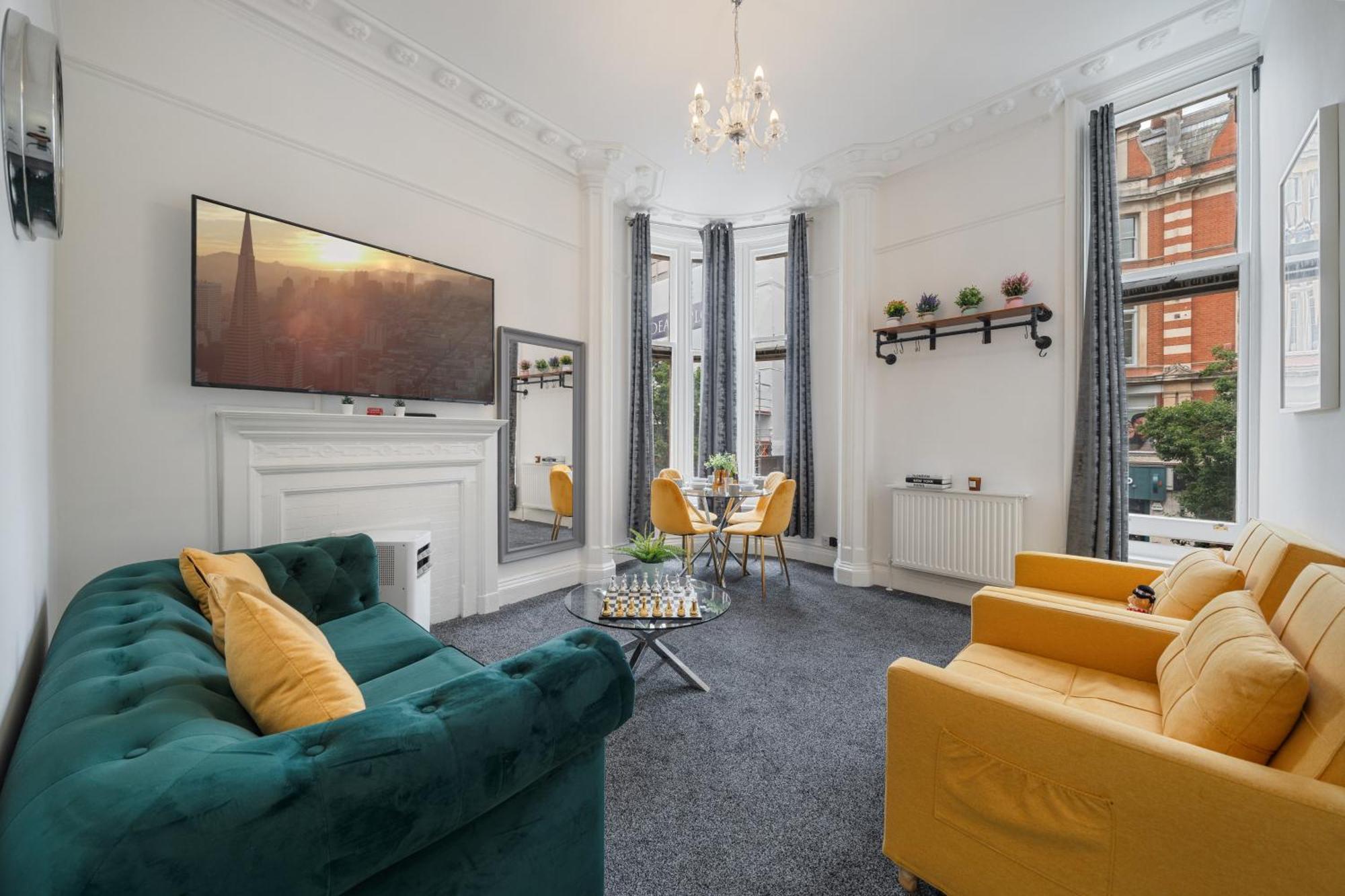 Apartament Elegant 3 Bedroom On Oxford Street Luxury Living In 2gc Londra